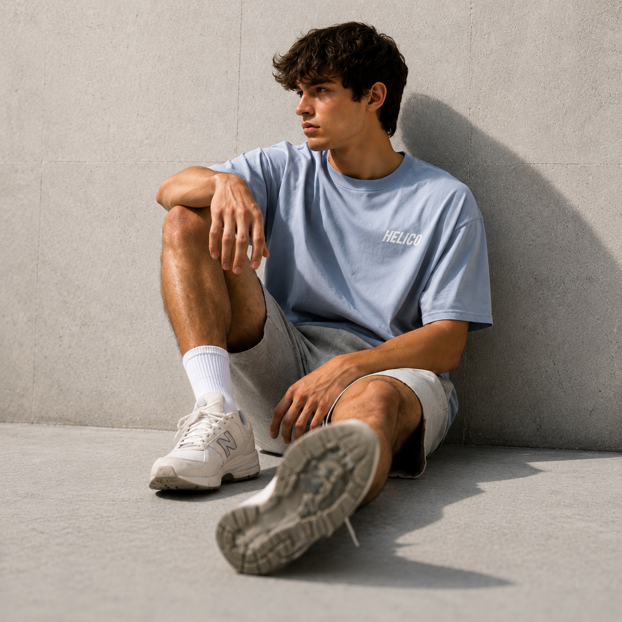 LIGHT WASHED BLUE DEFINITION T-SHIRT