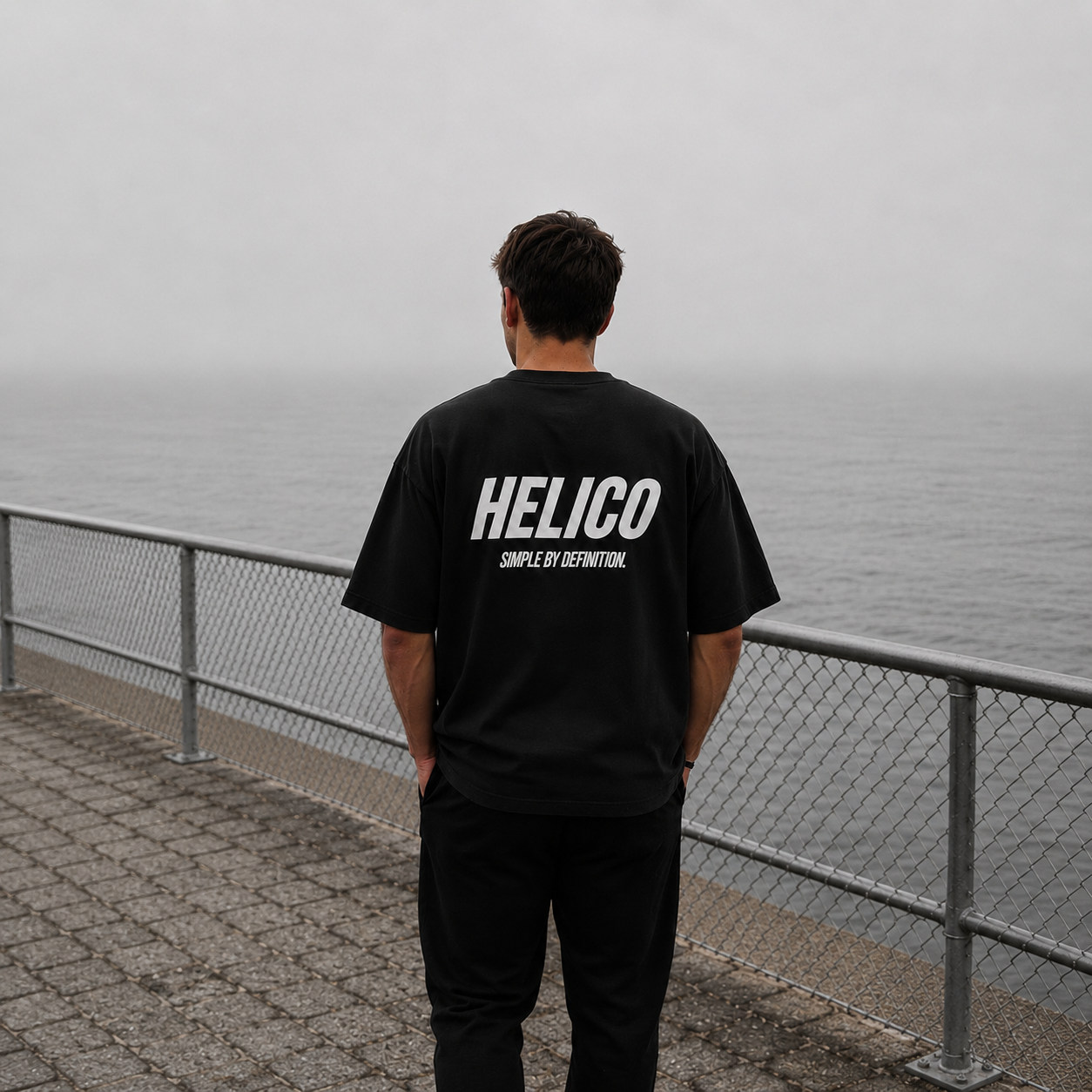 BLACK DEFINITION T-SHIRT