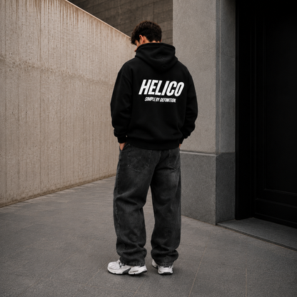 BLACK DEFINITION HOODIE