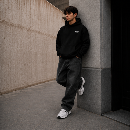 BLACK DEFINITION HOODIE