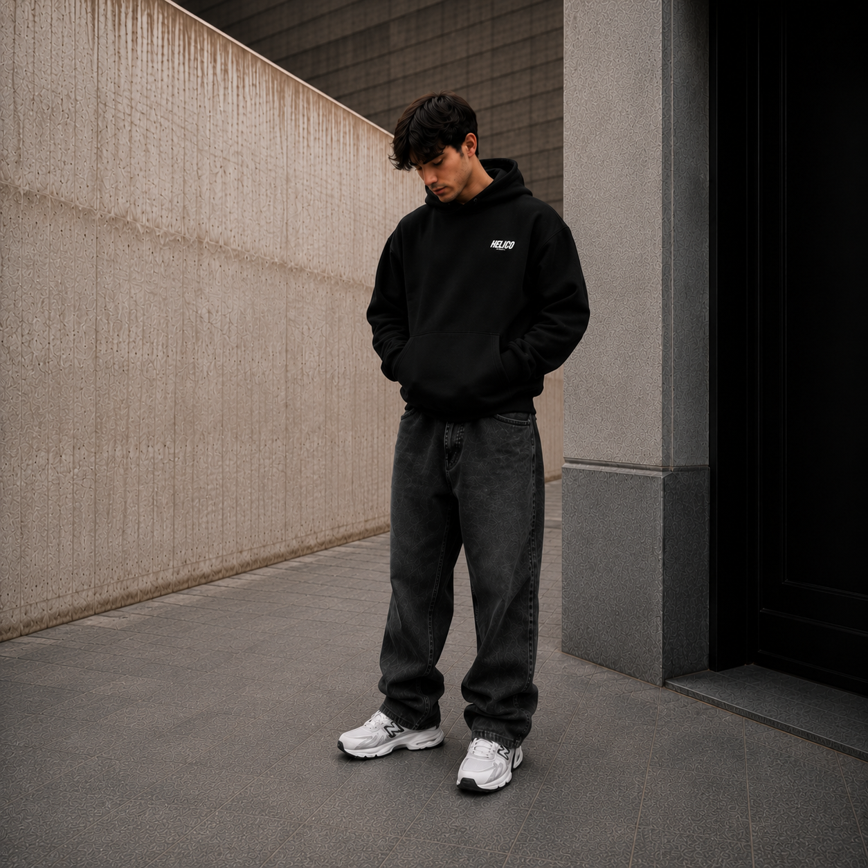BLACK DEFINITION HOODIE