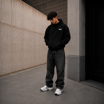 BLACK DEFINITION HOODIE