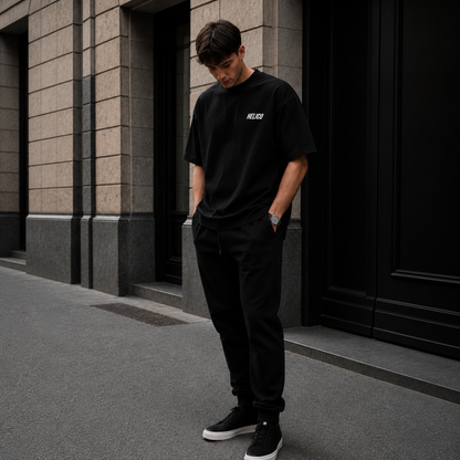 BLACK DEFINITION T-SHIRT